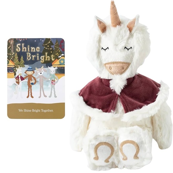 Slumberkin Special Edition Shine Bright Unicorn Plush - Picture 9 of 9